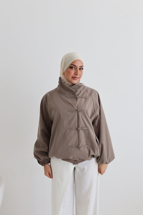 Jacke mit Knebelknöpfen