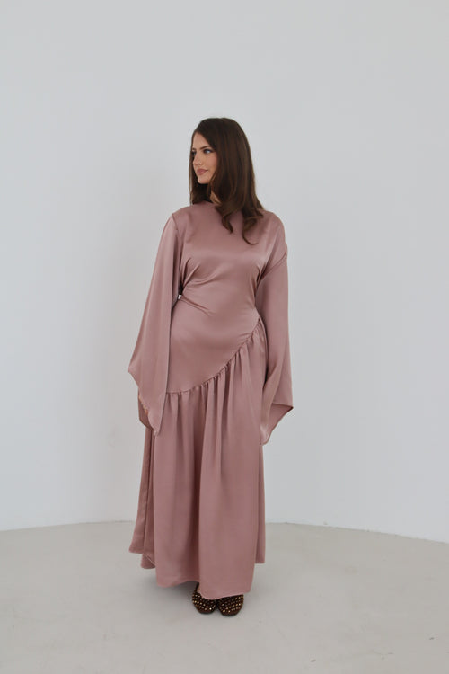 Amani Satin Kleid