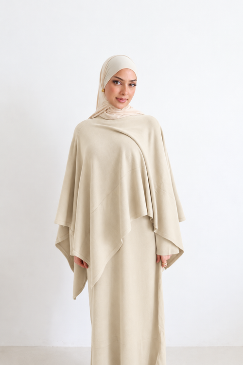 Kleid mit Poncho