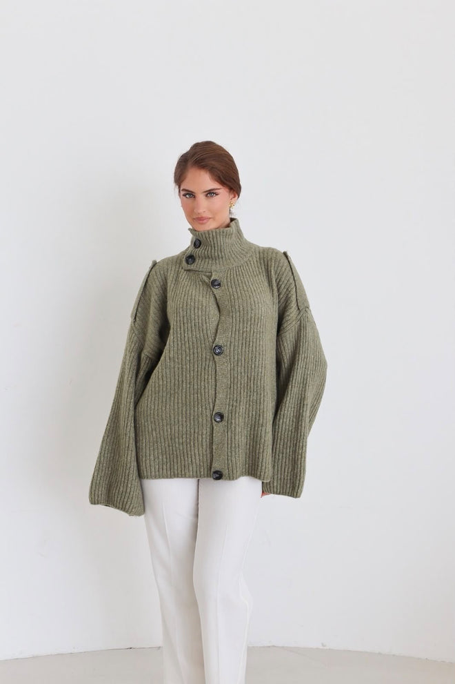 Cardigan mit Knopfdetails