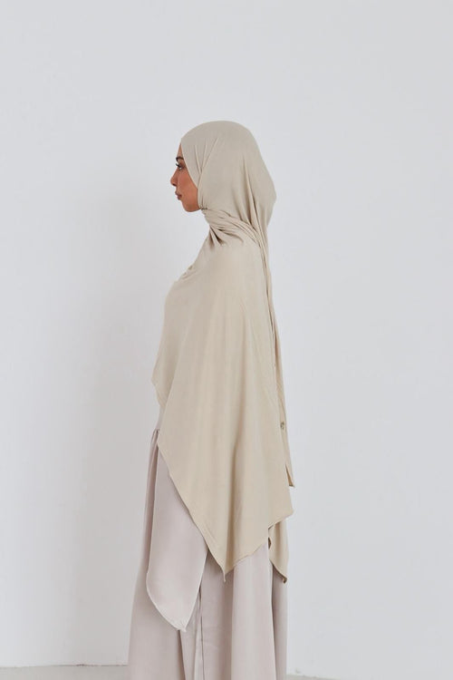 Breathable Bamboo Scarf - Beige