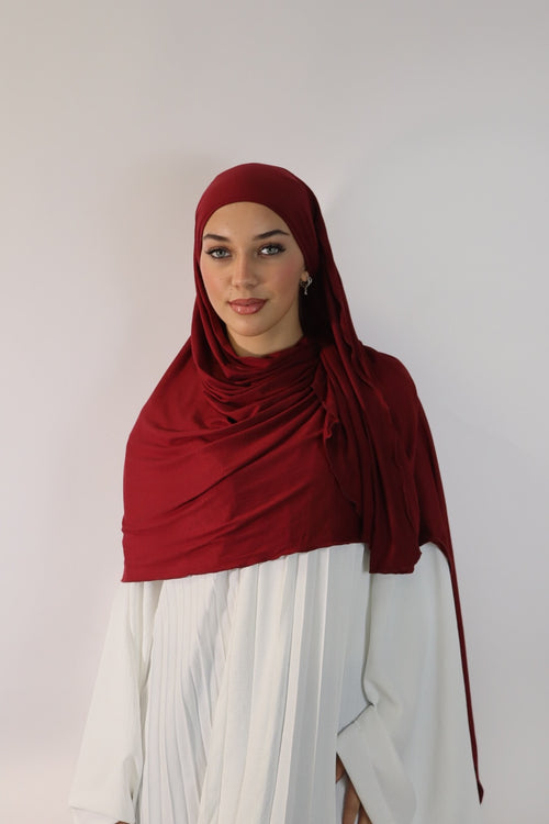 Jersey mit Integriertem Bonnet - Bordeaux