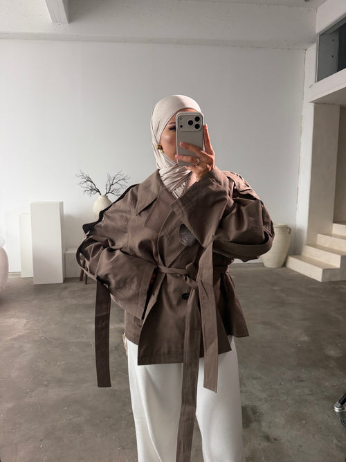 Cropped Trenchcoat