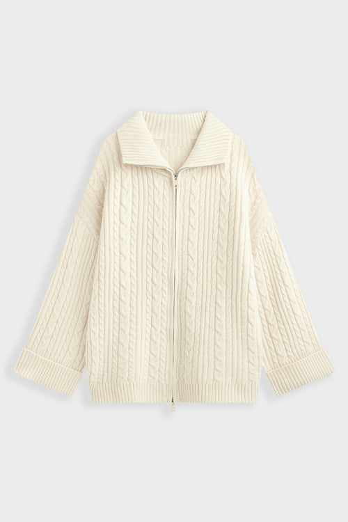 Zip-Cardigan