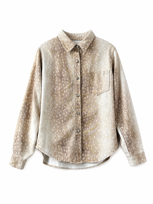 Hemdjacke mit Bambi-Aufdruck