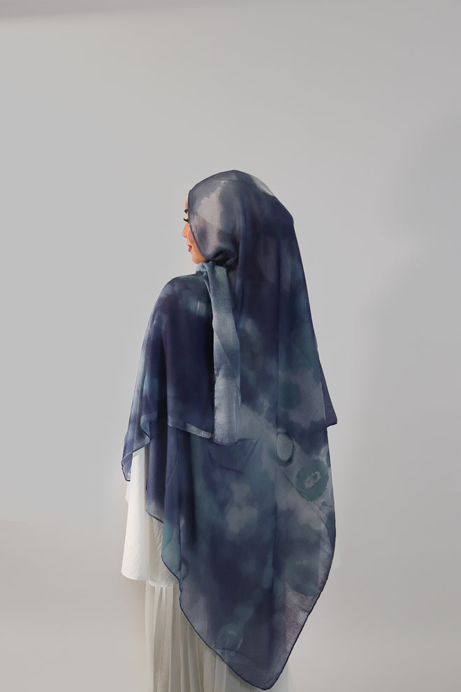 Printed Modal Hijab - Ozean