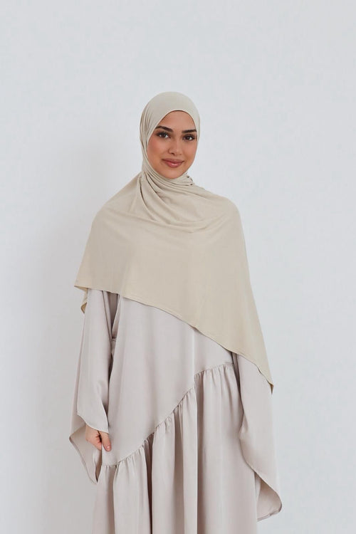 Breathable Bamboo Scarf - Beige