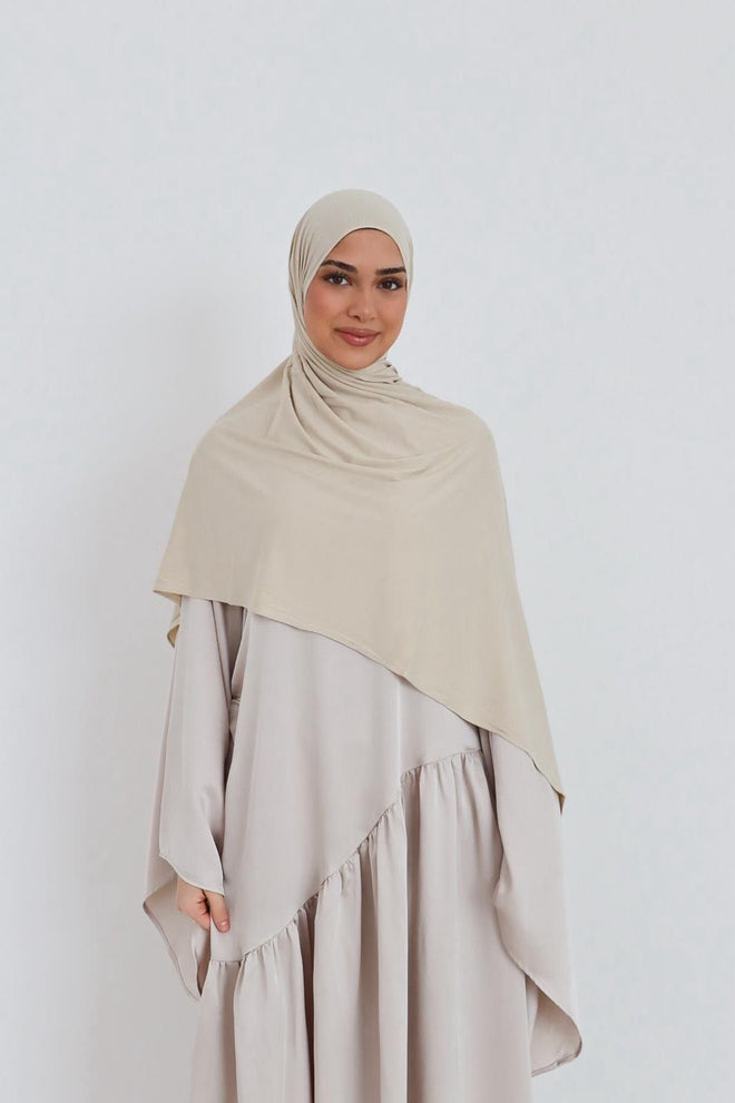 Breathable Bamboo Scarf - Beige