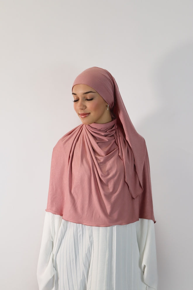 Jersey mit Integriertem Bone - Rosa