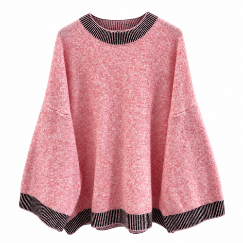 Pullover mit Kontrastdetails