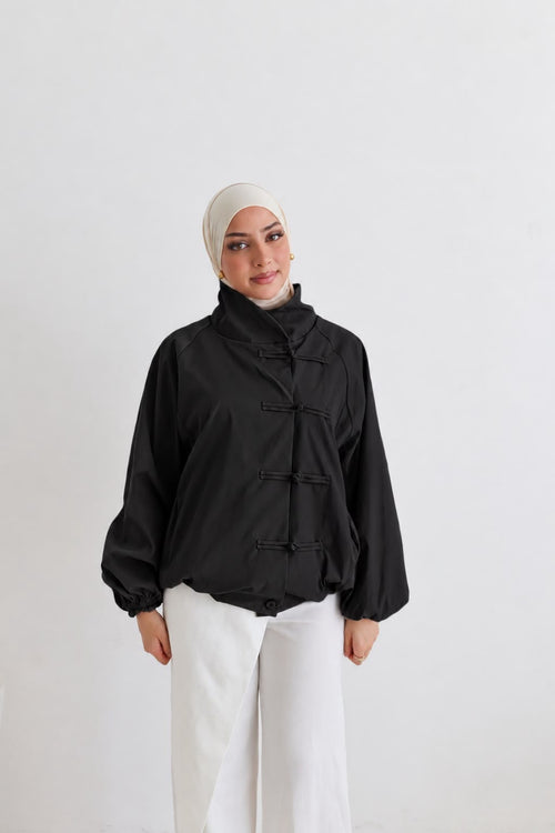 Jacke mit Knebelknöpfen