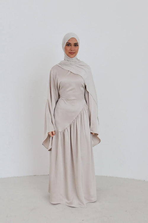 Amani Satin Kleid