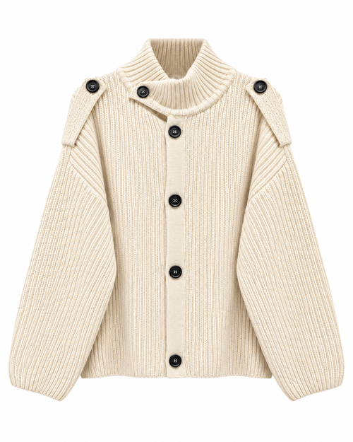 Cardigan mit Knopfdetails