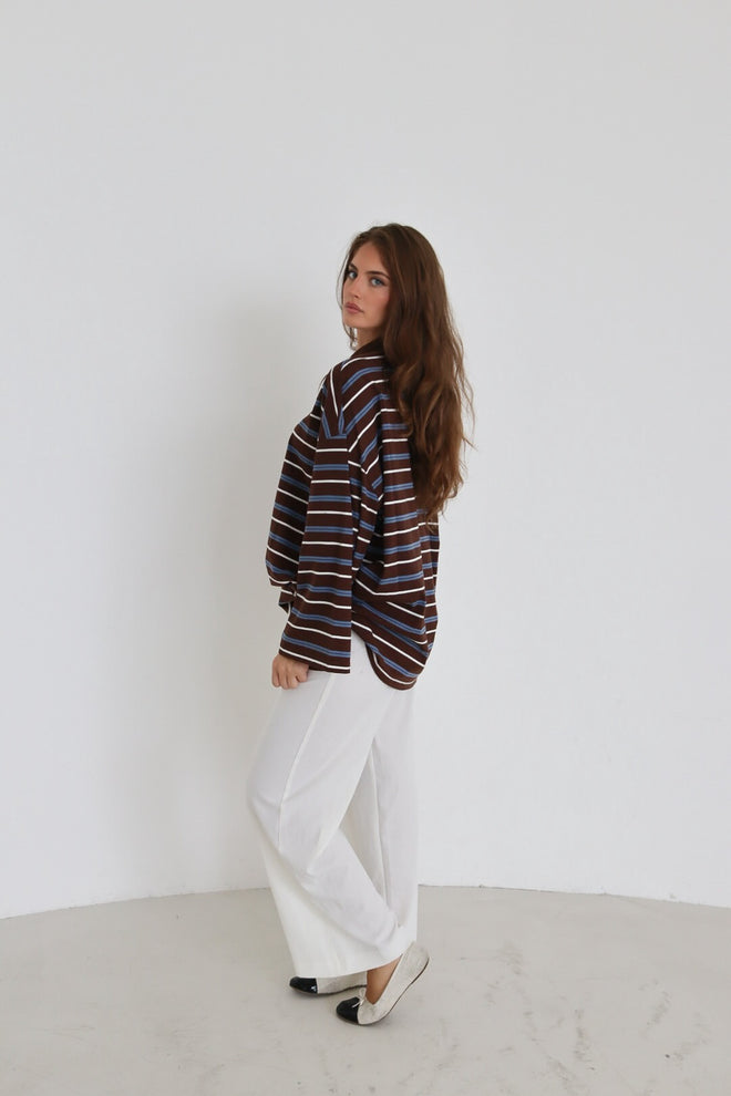 Oversized Polohemd