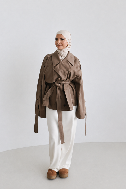 Cropped Trenchcoat
