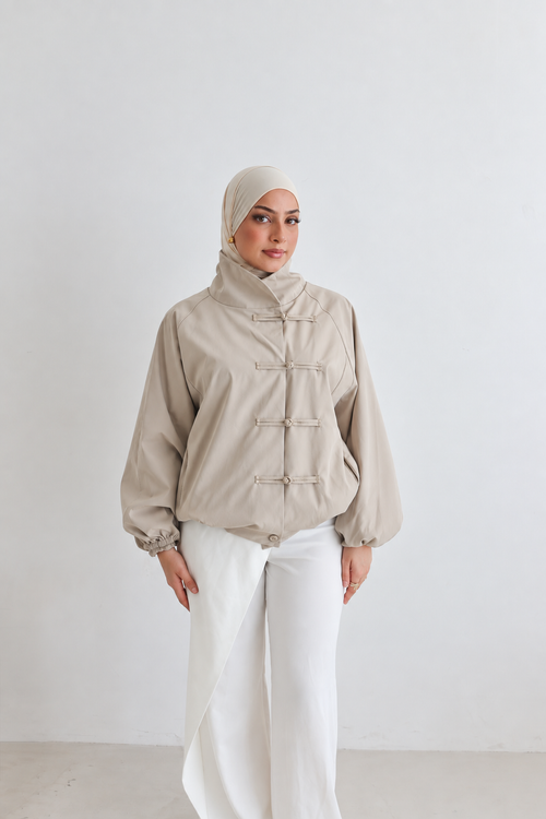 Jacke mit Knebelknöpfen