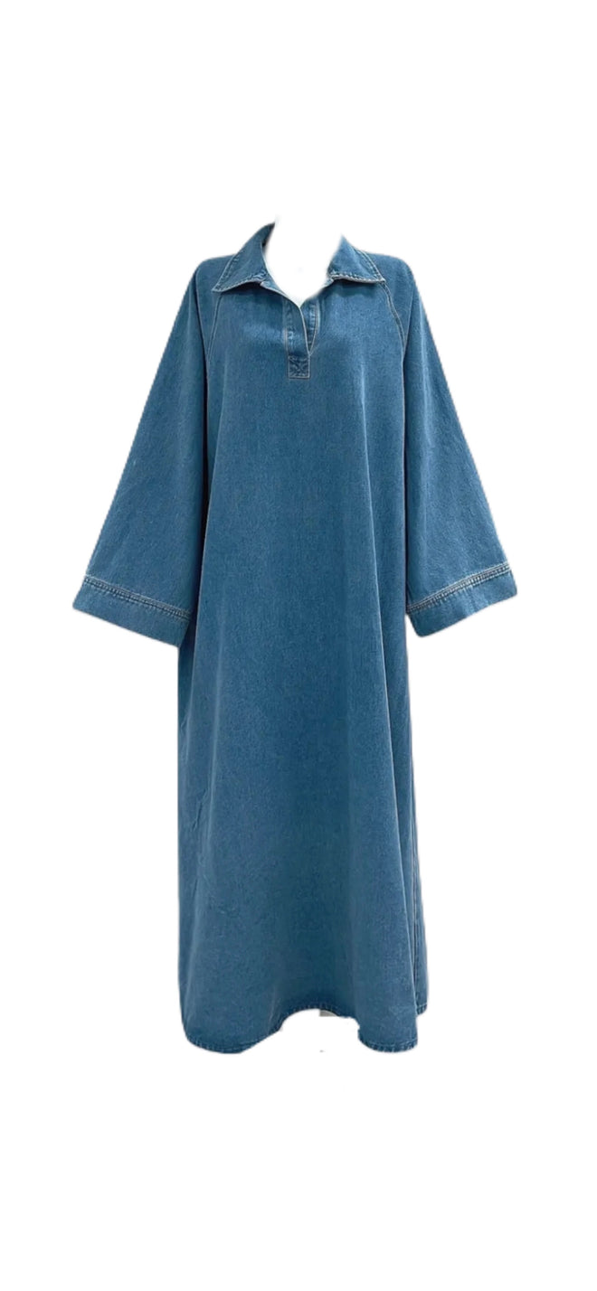 Denim Abaya